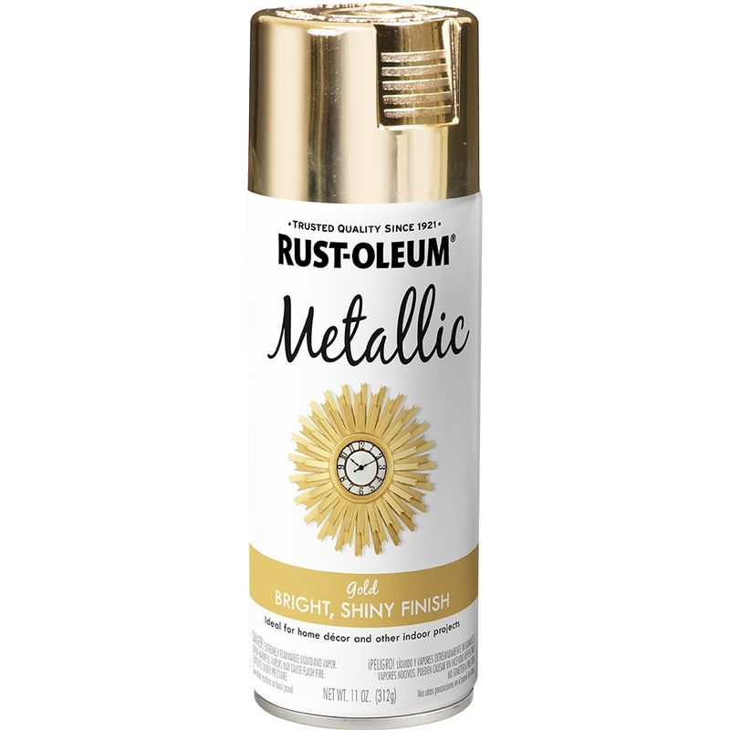 Rust-Oleum 340647 11oz Metallic Gold Specialty Spray Paint