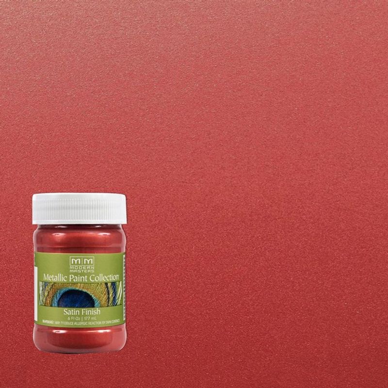 Modern Masters ME513 5.5oz Sashay Red Metallic Paint