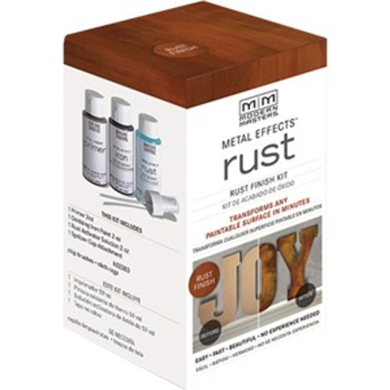 Modern Masters 306293 2oz Rust Oxidizing Finish Metal Effects Kit