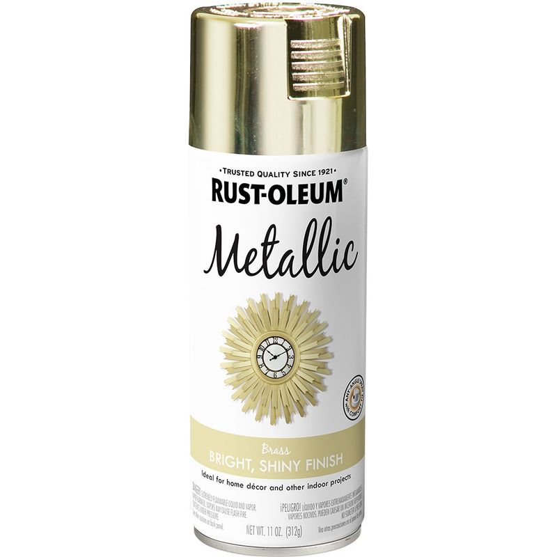 Rust-Oleum 1936830 11oz Brass Metallic Specialty Spray Paint