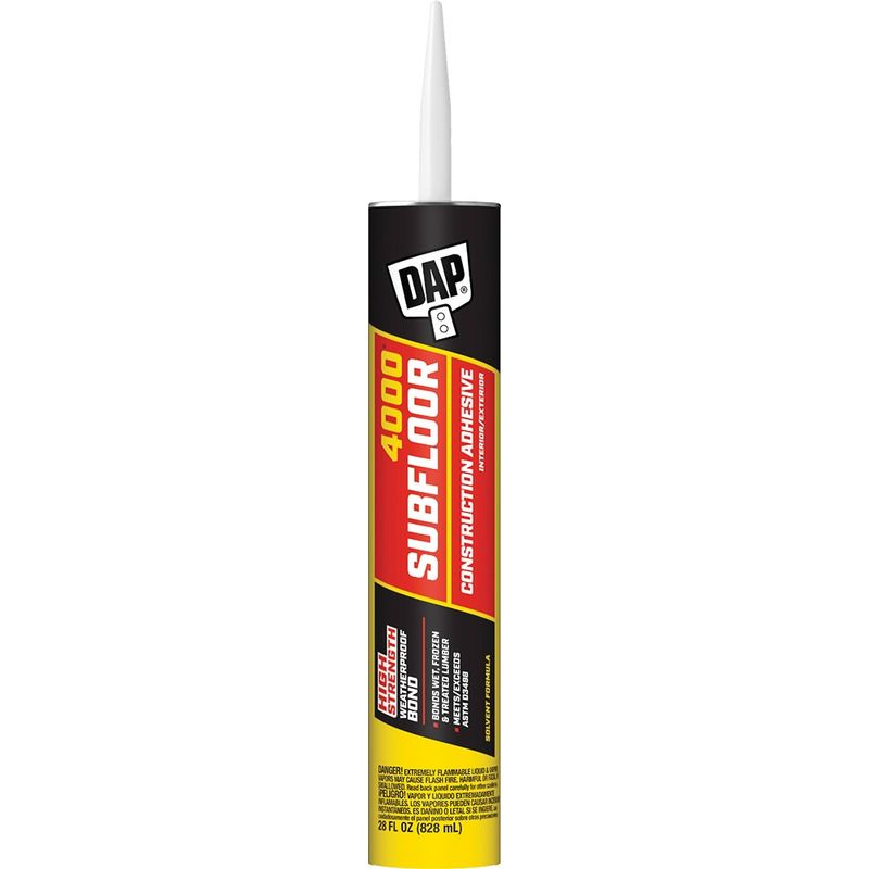 DAP 25117 28oz 4000 Subfloor Construction Adhesive