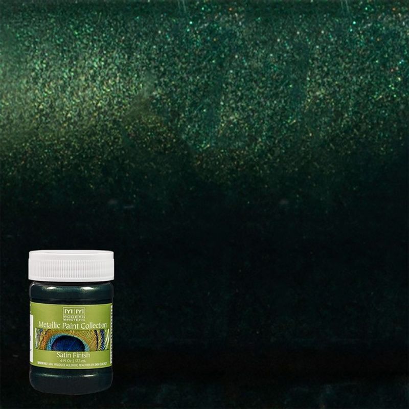 Modern Masters ME796 5.5oz Emerald Metallic Paint