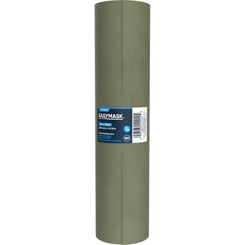 Trimaco 12212 G12 12" x 60Yd Easy Mask Green Premium Masking Paper