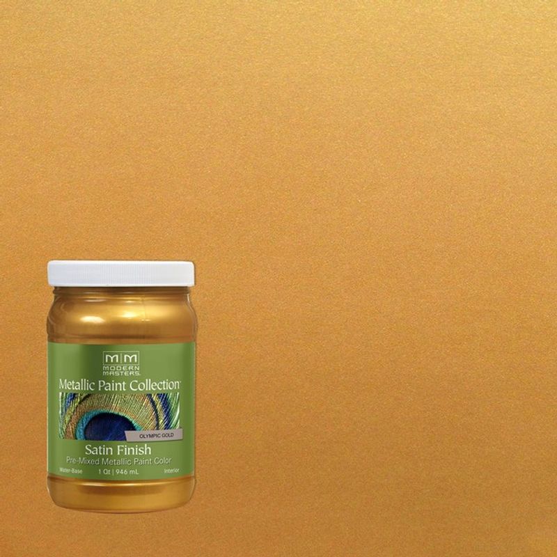 Modern Masters ME659 30oz Olympic Gold Metallic Paint