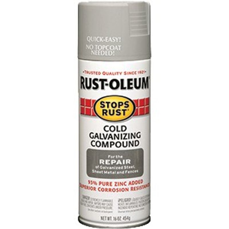 Rust-Oleum 7780830 12oz Flat White Clean Metal Primer Stops Rust Spray Paint