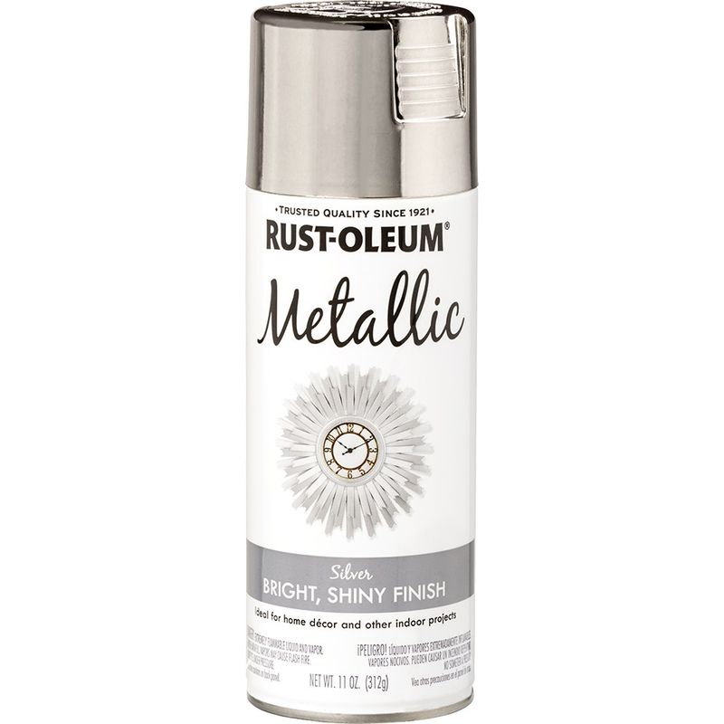 Rust-Oleum 340648 11oz Metallic Silver Specialty Spray Paint
