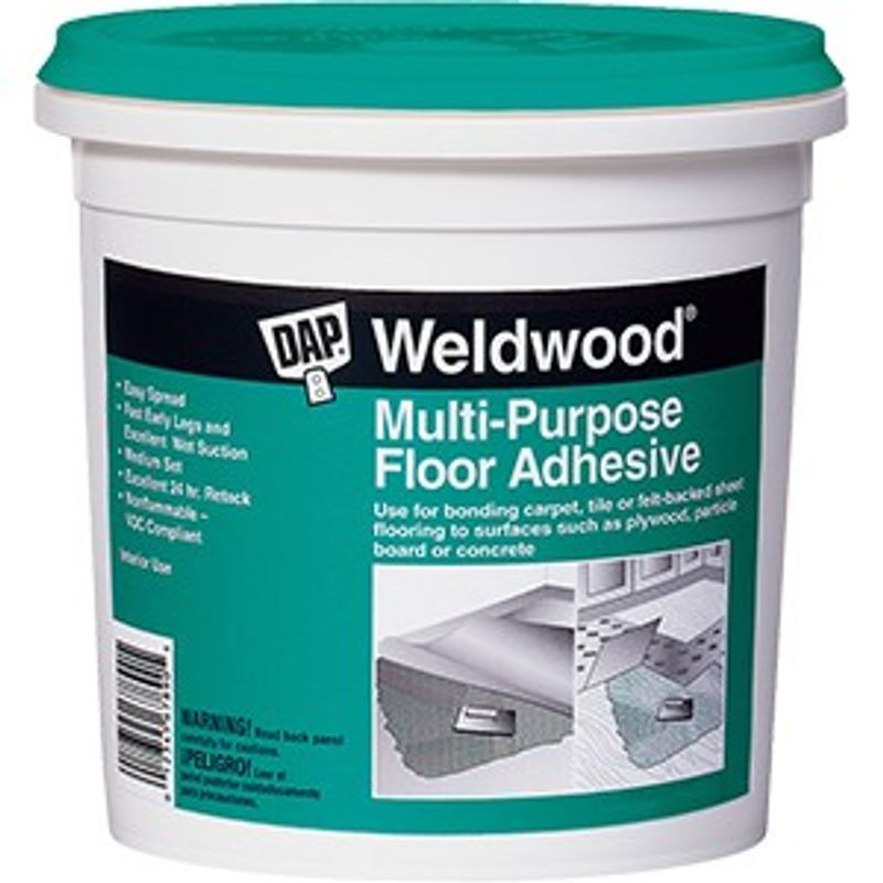 DAP 00141 qt Weldwood Multi-Purpose Latex Floor Adhesive
