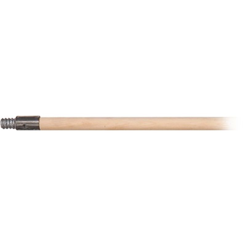 Dynamic 00366 48" x 15/16" Wooden Extension Pole w/Metal Threaded Tip